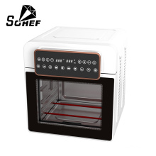 Horno de convección de freidora de aire digital multifuncional, asador, deshidratador, pantalla táctil 16 preajuste fríe, asado, deshidrato y horno